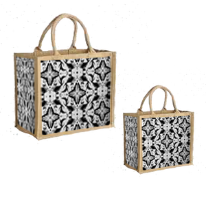 Bolsas de Yute para Compras, Bolsas de Yute Grandes con Estampados Modernos, Fabricadas en India, Bengala Occidental, Calcuta - Product Image 2