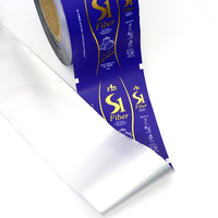 Film laminé imprimé en rouleau, qualité alimentaire, thermoscellable, emballage composite pour machine d'emballage automatique, snacks, poudre