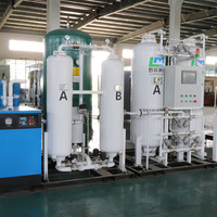 Générateur d'oxygène d'aquaculture à haut rendement Machine à oxygène de pisciculture PSA pour l'aération d'étang et d'écloserie 1-200m ³/h
