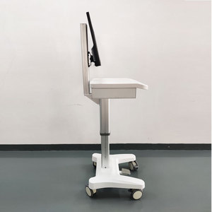 Vente directe d'usine <span class=keywords><strong>de</strong></span> Shenzhen <span class=keywords><strong>de</strong></span> chariots <span class=keywords><strong>de</strong></span> rondeur pour les infirmières, chariots informatiques mobiles et réglables en hauteur, chariots intégrés pour l'information. - Product Image 4