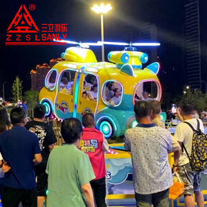Manège Attrayant pour Parc d'Attractions : Nouveau Bus <span class=keywords><strong>A</strong></span>érien Rotatif à 360 Degrés à <span class=keywords><strong>Vendre</strong></span> - Product Image 2