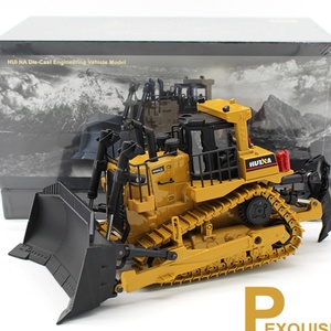 SJY-1700 Modèle de bulldozer en plastique moulé sous pression à l'échelle 1/50, modèle de camion de chantier lourd, jouet Sanjoyo - Product Image 6