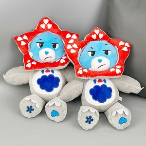 Llavero de peluche de la serie <span class=keywords><strong>Stranger</strong></span> <span class=keywords><strong>Things</strong></span> transfronteriza: Oso Arcoíris, Oso Corazón y Muñeca Flor - Product Image 1