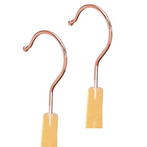 Wholesale YMT Silver Chrome Plated Ball End Round Metal <strong>Hooks</strong> for Hangers-Eco-Friendly Customizable Options and <strong>Rails</strong> - Product Image 6