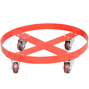 SD Series New 300KG Steel Oil Drum <strong>Dolly</strong> Mover Cart Four <strong>Wheel</strong> 30/55-Gallon Stainless Drum <strong>Dolly</strong> Strong Durable Retail - Product Image 4