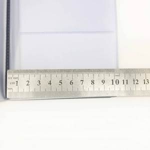 Plástico pvc <span class=keywords><strong>dos</strong></span> pliegues 20 <span class=keywords><strong>hojas</strong></span> tarjetero tarjetas libros - Product Image 5