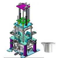 Machine LPDC personnalisée OEM Machine de moulage sous pression de fonderie d'aluminium moulé sous pression