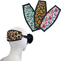 Couvre-lanière de masque en néoprène personnalisé par sublimation, anti-traction, anti-emmêlement, réglable, équipement de plongée en chloroprène