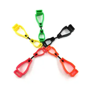 High Quality Glove Grabber Clips Holder Work Safety Clip Plastic Gloves Keeper for Workout Duty