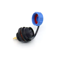 Connecteur Étanche IP68 de Type Circulaire en Plastique Série SP 13 à 2-7 Broches pour Usage Électrique, Fourni par l'Usine Ymys