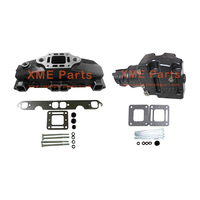 Kits de Elevación de Colector de Escape Mercruiser V8 5.0l 5.7l para Piezas de Motor Marino XME, Colector y Elevación de Bloque Pequeño