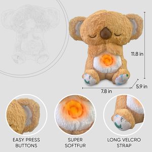 <span class=keywords><strong>Jouet</strong></span> en peluche doux et personnalisé pour l'autisme, avec son de hochet mignon et doux, <span class=keywords><strong>jouet</strong></span> musical apaisant avec vibrations et battements de cœur pour bébés - Product Image 2