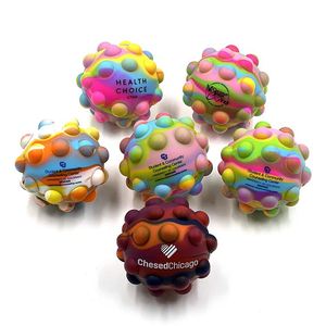 Pelotas Antiestrés Personalizadas de Silicona, Diseño Personalizado, Redondas - Product Image 3
