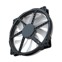 Ventilateur de refroidissement pour CPU 12v RGB 24cm, personnalisé en usine, ventilateurs ARGB LED 200mm