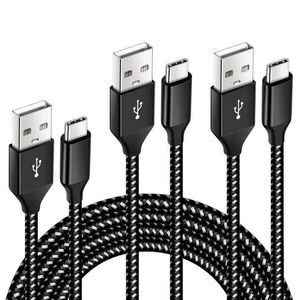 สายชาร์จยอดนิยม 6A ชาร์จเร็ว สายดาต้า USB Type C Micro USB สำหรับโทรศัพท์มือถือ สายดาต้า USB สำหรับโทรศัพท์มือถือรุ่น 15 16 Pro Max - Product Image 1
