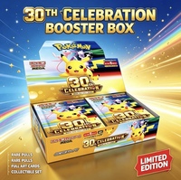 Coffret Cadeau Pokémon M6a 30ème Anniversaire - Collection TCG Pikachu - Booster Scellé Prêt à l'emploi