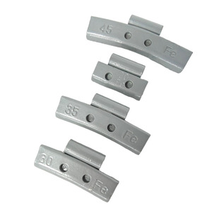 Toolon Nouveau Poids d'équilibrage en acier à clipser 60g Grands poids de roue à clipser pour jantes en alliage - Product Image 4