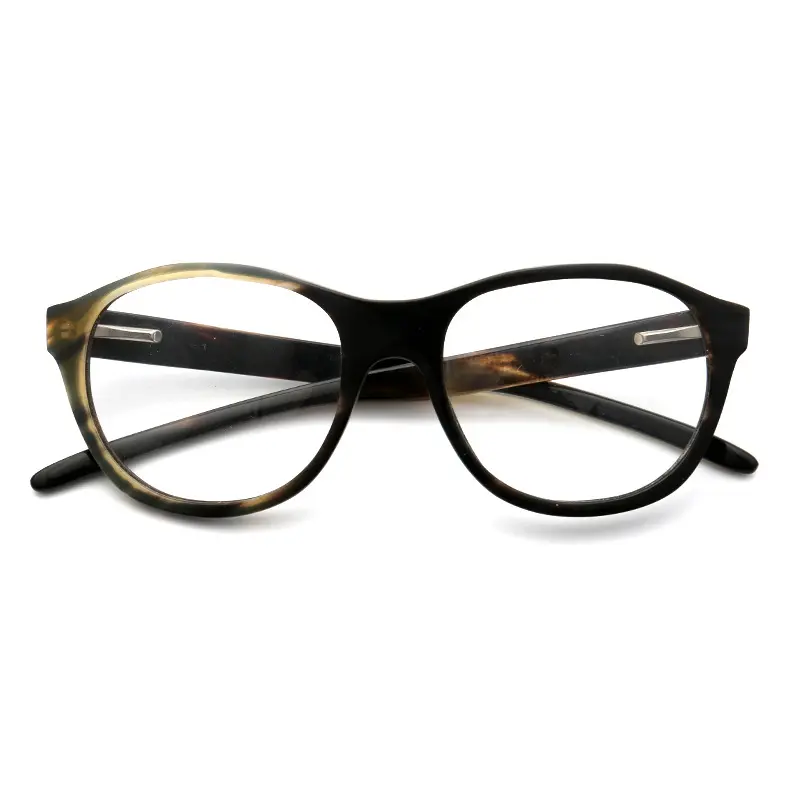 إطار نظارات مصنوع يدويًا من الصين بإطار بوفالو بوق نظارات إطارات ملابس العين بصرية