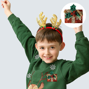 Giáng sinh long lanh hộp Led BROOCH cây hình dạng nhà máy trực tiếp kỳ nghỉ bên món quà fascinator cho Giáng sinh đồ trang trí - Product Image 1