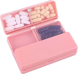 New <b>7</b> Days Weekly Pill Box Foldable Travel Pill Box <b>Tablet</b> Storage Case Container Dispenser Organizer - Product Image 1