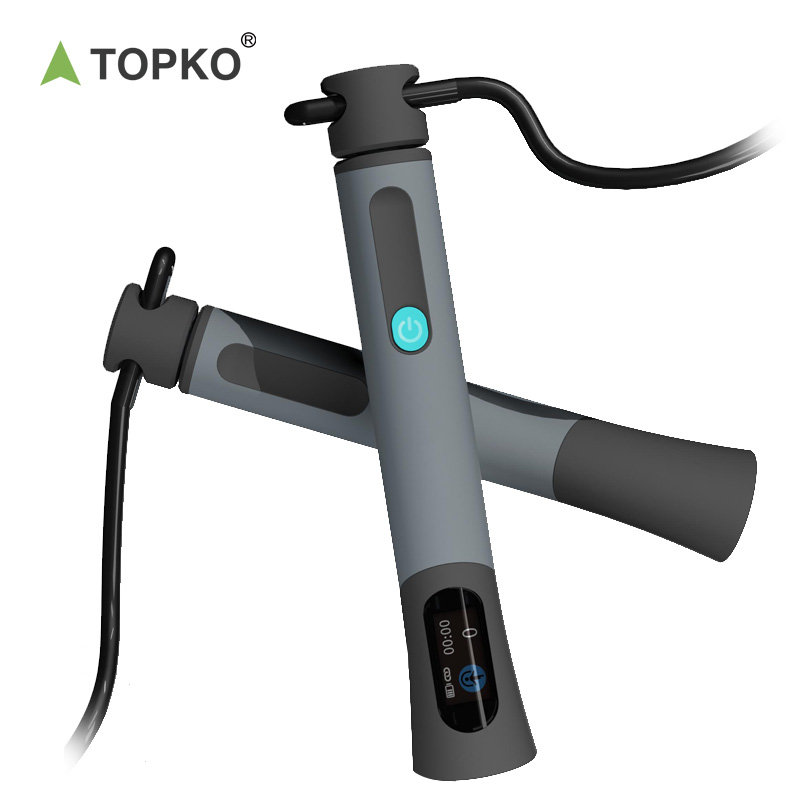 Умная Скакалка TOPKO, упражнения высокого качества, Скакалка для укрепления мышц, фитнеса