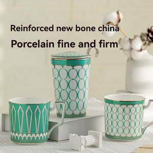 Services à thé en porcelaine fine, tasses à café et coffrets cadeaux aux standards d'esthétique élevés, de qualité supérieure - Product Image 2