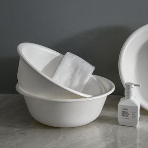 Small size wash basin muti-purpose plastic wash basin for washingroom high quality plastic round wash basin