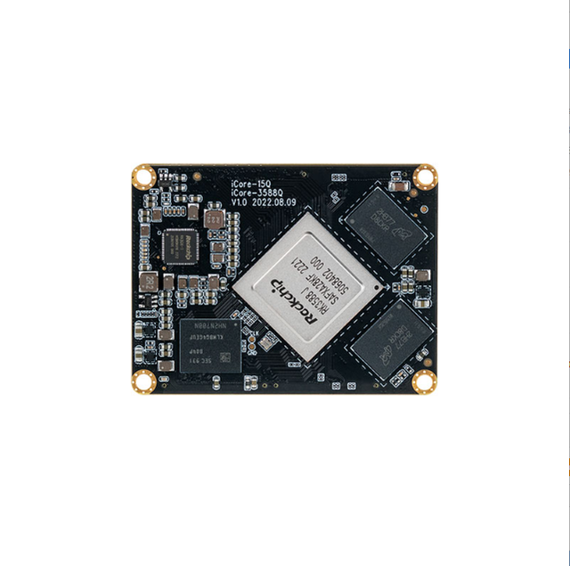 ICore-3588JQ 8K RK3588J Industrial AI Core Board Octa-core CPU Mali-G610 MP4 GPU 4GB/8GB/16GB RAM NPU Support Development Kit