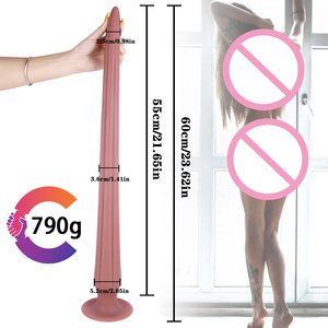Super Long Liquid Silicone Anal Plug Soft Dilator Anal e Brinquedo do Sexo para Homens e Mulheres Estimulador Ânus <span class=keywords><strong>Vagina</strong></span> Anal Sex Toys - Product Image 6