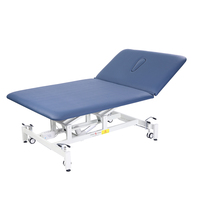 Table de physiothérapie électrique Bobath pour obésité, haute capacité de charge, réglable en hauteur, pour massage et examen