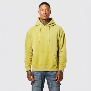 เสื้อฮู้ดดี้วินเทจผ้าคอตตอนผสมคุณภาพสูงสำหรับผู้ชาย แขนยาวแบบสั่งทำพิเศษ เสื้อกันหนาวผ้าแห้งเร็ว ระบายอากาศได้ดี น้ำหนัก 210 กรัม - Product Image 1