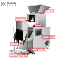 Compteur de table Gel doux pour petites particules Tablette Chewing-gum Machine automatique intelligente de comptage de capsules