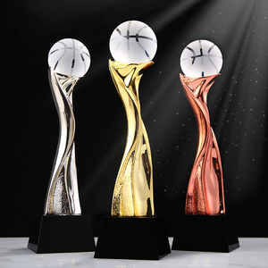 रचनात्मक राल क्रिस्टल ट्रॉफी कस्टम गोल्ड सिल्वर कांस्य स्पोर्ट्स ट्रॉफी पुरस्कार बास्केटबॉल वॉलीबॉल स्नूकर गोल्फ फुटबॉल ट्रॉफी - Product Image 4