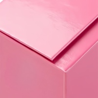 Boîte cadeau en papier de luxe rectangulaire rigide rose pliable avec fermeture magnétique, logo personnalisé, emballage haut de gamme