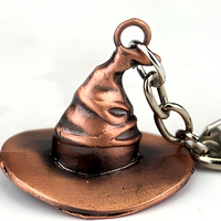 Porte-clés Harry en métal, porte-clefs Vintage pour hommes, trousseau de clefs Harry, chapeau en forme de casquette