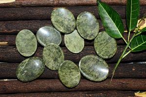 Pierres de soins naturelles en Vasonite, 50 pièces, soin du pouce, cristal naturel - Product Image 6