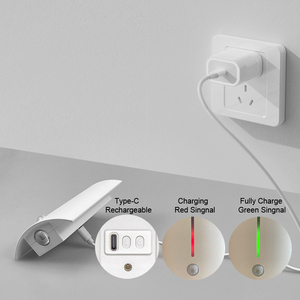 Hiện đại chiếu sáng trong nhà lên xuống có thể sạc lại tường đèn treo tường 3 màu thay đổi độ sáng 5V USB tủ bếp không dây dẫn cảm biến chuyển động ánh sáng - Product Image 5