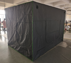 10x10 Growzelt 300x300x200cm Growraum Hochreflektierendes 600D Mylar Hydroponisches Indoor-Pflanzenzelt Extra Großes Gewächshaus <span class=keywords><strong>Growbox</strong></span> - Product Image 3