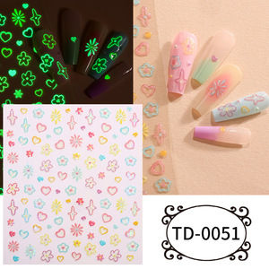 สติ๊กเกอร์ติดเล็บ 5 มิติ ลายนูนแบบเจลลี่ DIY เนื้อนุ่ม สำหรับเด็ก ของใช้เครื่องเขียนสร้างสรรค์ ลดราคา - Product Image 3