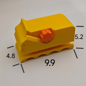 3D in mèo scratching Board nhựa Mèo scratcher với các tông Máy cắt - Product Image 3