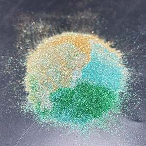 Purpurina Fina y Gruesa Mixta Xucai en Paquete de 1 kg, Ecológica, PET/PVC/Aluminio, Tamaños Personalizables para Manualidades y Decoraciones Navideñas - Product Image 3