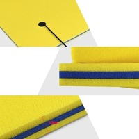 Tapis flottant transfrontalier Terra Zoom pour sports nautiques en extérieur, trois couches, grande taille, en matériau XPE, pour enfants et surf