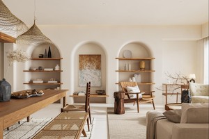 Plans de maisons et de villas de style côtier australien personnalisés avec une conception intérieure écologique et une rendu 3D photoréaliste - Product Image 2