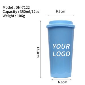 Thời trang thân thiện với môi cốc cà phê có thể được phân hủy không-trượt Thiết kế cốc cà phê có thể được tái sử dụng eco-cup - Product Image 5