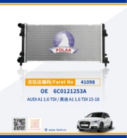 Radiateurs 41098 personnalisés acceptables pour Audi A1 A2 A3 2015-2018 C0121253A