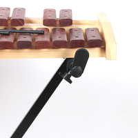 Grosir berdiri bebas 37 catatan kayu alat musik Xylophone dengan tinggi berdiri disesuaikan