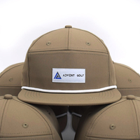Chapeaux de sport Gorras Hip Hop brodés en 3d personnalisés 7 panneaux chapeau plat en corde vintage casquette Snapback pour homme