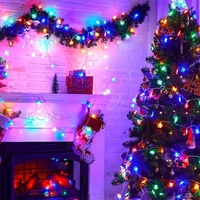 LED-Schneeflocken-Lichterkette, Feengirlande, Heimdekoration für drinnen und draußen, Urlaub, Weihnachten, Party, Hochzeit, Festival, Feier, Ornament