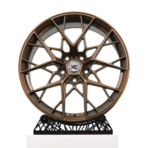 Jantes de voiture en aluminium bronze à rayons creux de 17, 18, 19, 20 pouces, fabriquées par Flow Forming, pour BMW, <span class=keywords><strong>Audi</strong></span> <span class=keywords><strong>RS</strong></span>, Tesla Model Y - Product Image 2