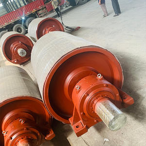 Custom Size Stahl förderer Trommel heber Hoch leistungs ausrüstung für den Geräte transport Keramik beschichtung - Product Image 6